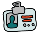 identification Doodle Icons