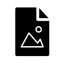 image document glyph Icon