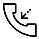 incoming call line Icon