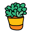 indoor plant Doodle Icons