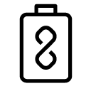 infinite battery 2 line Icon