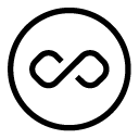 infinite line Icon
