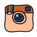 instagram Doodle Icon