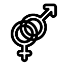 intercourse line Icon