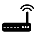 internet modem glyph Icon