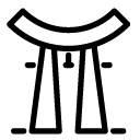 japanese gate line Icon