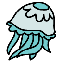 jellyfish Doodle Icons