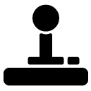 joystick glyph Icon