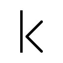 k line Icon