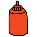 ketchup Doodle Icons
