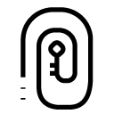 key attachment line Icon
