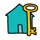 key house Doodle Icons