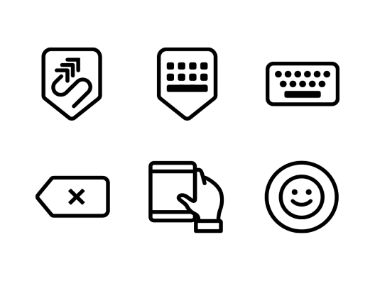 keyboard-and-mouse-line-icons