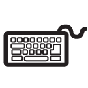 keyboard line Icon