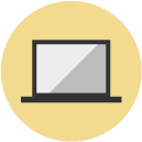 laptop flat Icon
