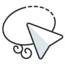 lasso Filled Outline Icon