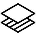 layers 1 line Icon