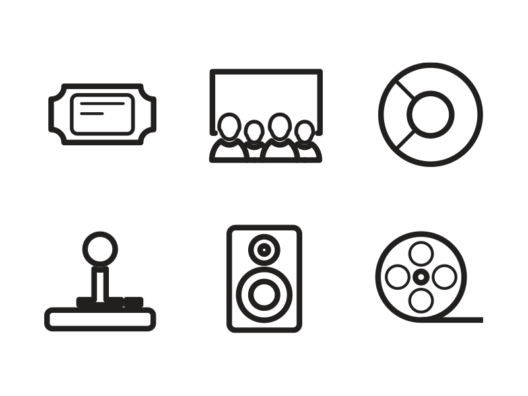 leisure-and-entertainment-line-icons