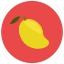 lemon Flat Round Icon