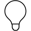 lightbulb line Icon