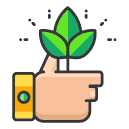 like plant Filled Outline Icon