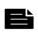 lines landscape document glyph Icon