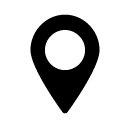 location indicator glyph Icon