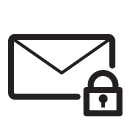 lock email line Icon