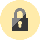 lock_1 flat Icon