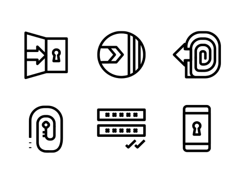log-in-and-log-out-line-icons