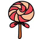 lollipop Doodle Icons