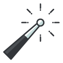 magic wand Filled Outline Icon
