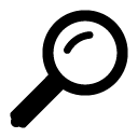 magnifier glyph Icon