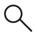 magnifier line Icon