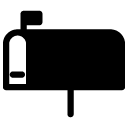 mailbox glyph Icon