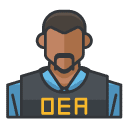 man dea Filled Outline Icon
