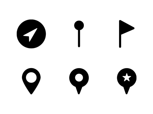 maps-and-location-glyph-icons