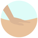 massage Flat Round Icon