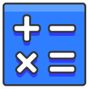math Filled Outline Icon