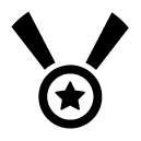 medal glyph Icon