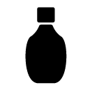 medicine bottle glyph Icon