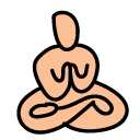 meditation Doodle Icons