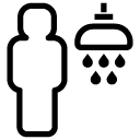 mens shower line Icon