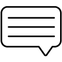message lines line Icon