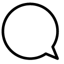 message one line Icon