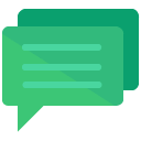 messaging flat Icon