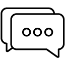 messaging line Icon