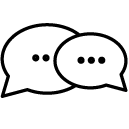messaging_1 line Icon