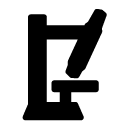 microscope glyph Icon