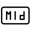 mid line Icon